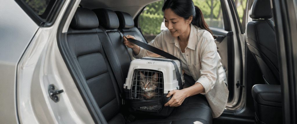 Pets no carro