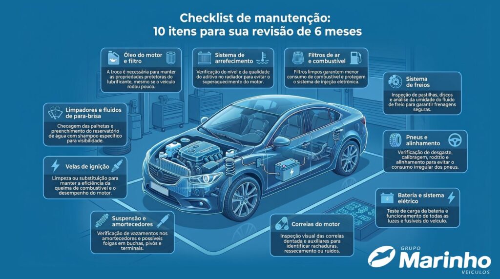 checklist revisão de 6 meses