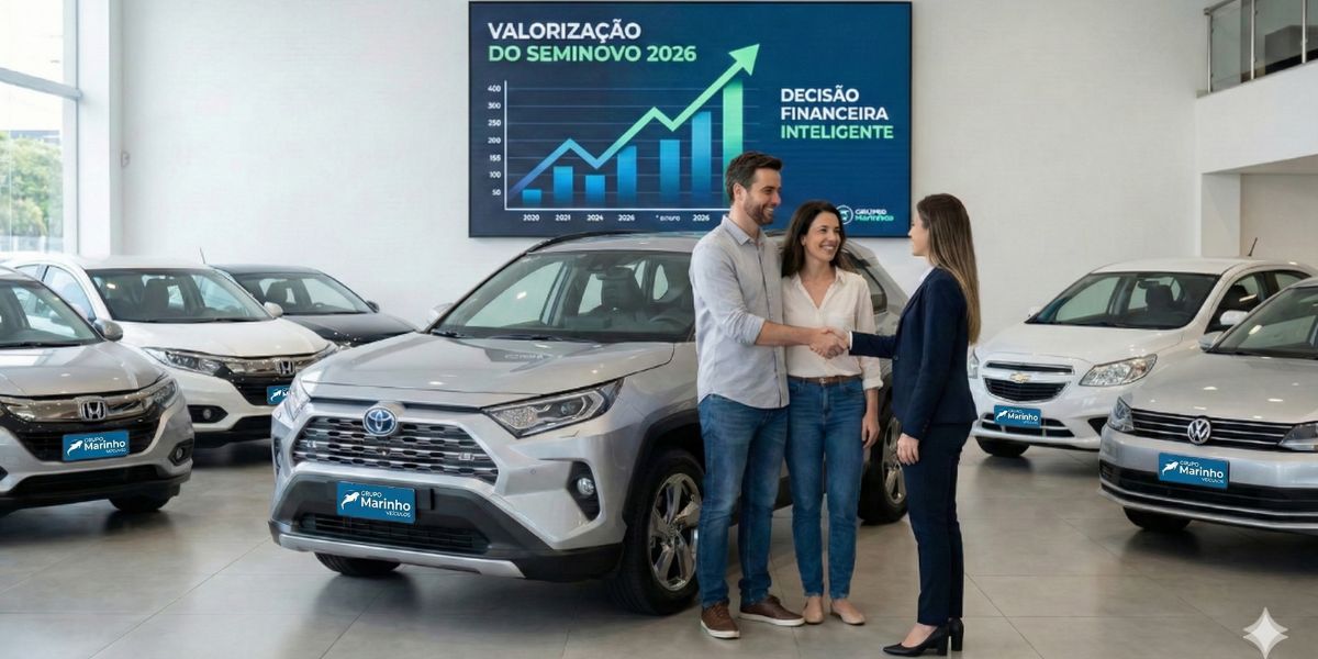 investimento em 2026 de carros seminovos
